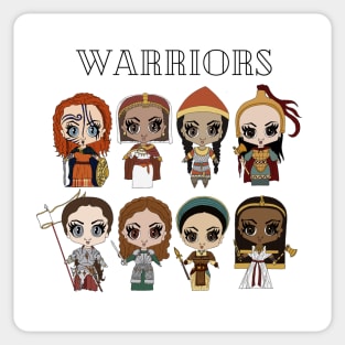 Warriors Sticker